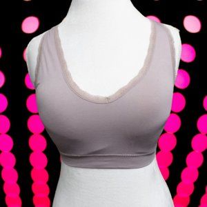 *SOLD* SECRET TREASURES SPORTS BRA - 1X (16-18) - MAUVE
